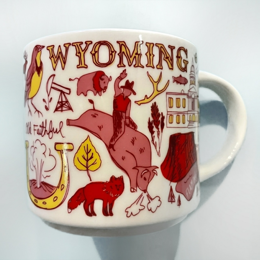 Starbucks Been There Series Coffee Mug Wyoming